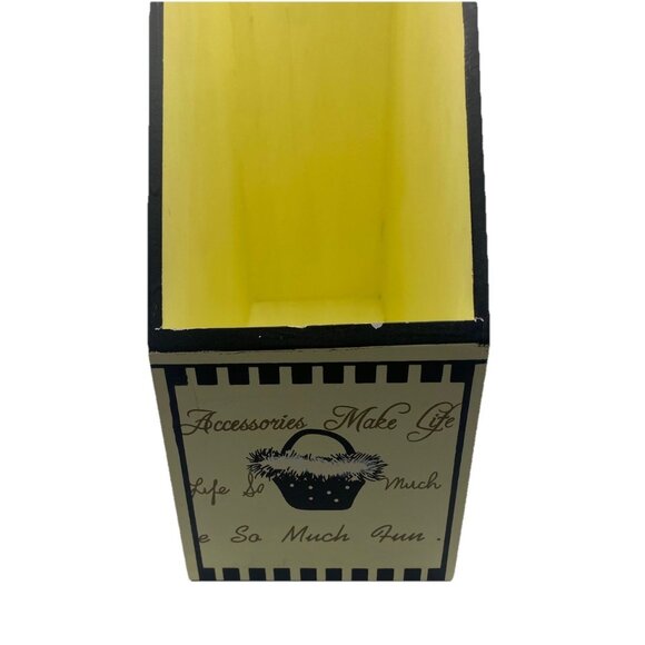 Wooden Magazine Organizers Desk Storage File Rack Desktop Holder Women Fashion - Picture 5 of 16